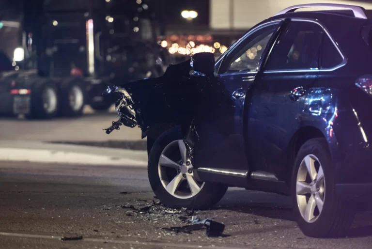 damaged vehicle